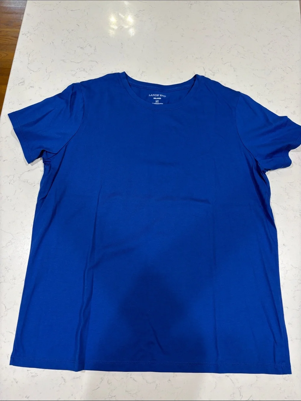 Lands' End Women's Bundle Short Sleeve Crewneck Tees